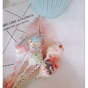 🍬《可預購/現貨》🍬[棉花棒] 馬林糖球球/球球棒棒糖/喜糖/婚禮小物/二次進場/馬林糖/交換禮物/造型馬林糖/生日禮物