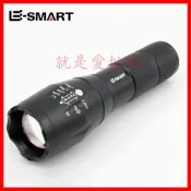 ~就是愛批發~ E-SMART 黑金剛 XM-L2迷你LED強光變焦戰術手電筒硬氧充電強光手電筒  A0021