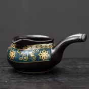 陶瓷公道杯 防燙茶海 自動分茶器 紫砂茶具 功夫茶具套裝 沖茶配件 茶道必備