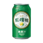 【蝦皮直營】Lotte樂天氣泡水(檸檬味) 355ml 汽水 無糖 無熱量 韓國 氣泡飲 飲料 碳酸飲