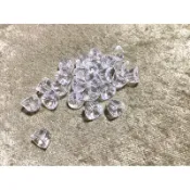 DIY 透明 仿珠寶 特色珠 8.5mm- 10mm 切面 鑽珠 大小 風鈴 鈴鐺 鐘形 珠子 水晶玻璃珠 $3/顆起