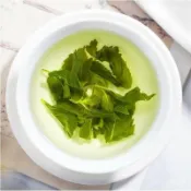 hannamichan薄荷葉泡水 新鮮薄荷茶 薄荷茶葉 食用泡茶 薄荷葉粒 罐裝