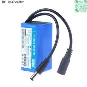 【【品質驗證18865鋰電池批7.V12m釣魚遙控船打窩船投餌船電池並聯 免