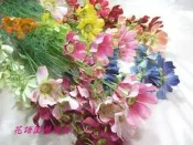 ◎花語人造花資材◎＊波斯菊花＊13色.可搭配~居家擺設~櫥窗~店面~會場佈置~造景景觀
