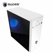 預購【韋貞電腦】全新/機殼/貝努鳥(白)/USB3.0/透側蓋【$990】