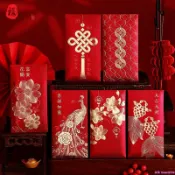 【紅包熱銷】中式復古紅包袋批發個性創意大號2026年新款利是封高檔通用