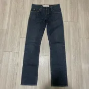Levi s levis 00522-1501 W30 L34 深藍原色合身小直筒牛仔褲 511 522 523 504