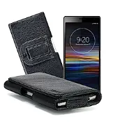 Xmart for SONY Xperia 10 Plus 麗緻真皮腰掛皮套