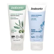 (店+)【Babaria】買1送1護手霜75ml任選1款-橄欖滋養修護/玻尿酸強效保濕(總代理公司貨)『巴黎麵包』
