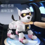 美力達旗艦店 免運 公司貨 智能機械狗 JJRC智能聲控機器狗電動遙控狗編程仿生女男孩禮物兒童玩具機器人 可開發票 全館五折 工廠現貨直銷 新品特價 d11241