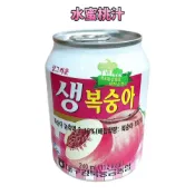 (店+)【HAITAI 海太】韓國 水蜜桃汁 240ml