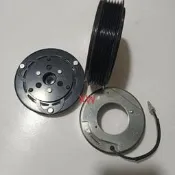 適用東南V3菱悅菱帥三菱藍瑟空調壓縮機電磁離合器泵頭磁吸皮帶輪