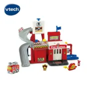 Vtech 聲光城市嘟嘟車-城市消防局軌道組★衛立兒生活館★