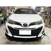 現貨 豐田18年後 YARIS VIOS 運動版 鋼琴烤漆黑 專用前下巴 前定風翼 前鏟 前擾流板 下擾流板