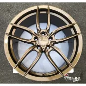 全新鋁圈 MAHOM MF03 18吋旋壓輕量化 5孔100 5孔108 5孔112 5孔114.3 5孔120 亮古銅