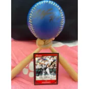 美國職棒大聯盟 名人堂球星 IVAN RODRIGUEZ 親筆簽名球 簽於2015中華職棒明星賽紀念球