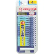 【DOKODEMO】DIPRO Dental Pro I型牙間刷 15支裝 4號（M）