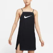 NIKE 洋裝 連身裙 女 運動裙 AS W NSW SWSH WVN CAMI DRESS 黑 DM6743-010