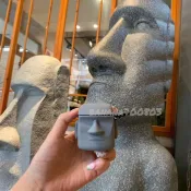 🍌24H快速出貨  摩艾石像 適用於 Airpords pro 3 Airpods 4代 石頭像 保護套  耳機