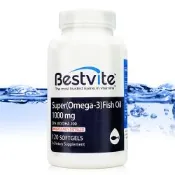 即期品【Bestvite】必賜力超級OMEGA-3魚油膠囊1瓶(120顆) 效期2027/05/31
