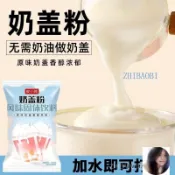 ✨ZHI 免運✨ 原味海鹽芝士奶蓋粉手打奶蓋茶網紅蘸醬麻薯奶蓋粉奶茶店甜品原料1