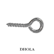 DHOLA｜【羊眼_多色】螺絲耳夾 平台加圈 夾式耳環 台灣電鍍 朵拉手藝材料店