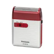Panasonic 國際牌 日本製 迷你便攜式電動刮鬍刀-紅(電池款 附清潔刷)