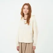 【GIORDANO 佐丹奴】女裝抗UV涼感連帽外套 G-Motion Tennis系列(03 奶白)