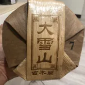 大雪山森林千年單株古樹茶7號