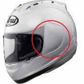 【安全屋】日本 ARAI RX-7 RR5、RR4、ASTRO、RAPIDE 耳蓋 素色 另售耳蓋鏡片底座 原廠配件