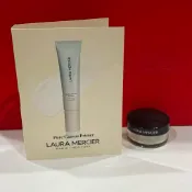 蘿拉蜜思 Laura Mercier 煥顏透明蜜粉 2g 煥顏持妝凝露 保濕型 5ml 全新