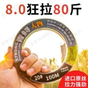 【寶寶環球海釣】龍躉 深海石斑 大物 釣魚線 母線 子線 主線 超強拉力 正品 超柔軟超軟 巨物 魚線