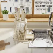 【虧本衝評價】新款上新 菜刀架 刀具收納架 刀座 刀具架 刀架 收納架 創新304不鏽鋼廚房置物架檯面多功能刀具收納20
