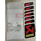 [Seer] 原廠 正品 Akrapovic 蠍子管 耐熱 排氣管 貼紙 85x67 P-HST14AL 排氣管耐熱貼紙