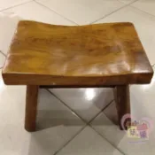 築巢傢飾精品館 老柚木蘇活矮板凳/椅子E11570019