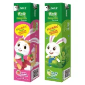 〈現貨&蝦皮代開發票〉黑人/好來 蘋果/草莓兒童牙膏-40g