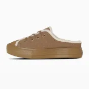 (店+)【CONVERSE】預購 日本限定 Converse ALL STAR LIGHT PLTS BOA MULE OX 絨毛厚底穆勒鞋 焦糖棕