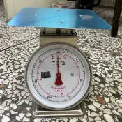 全白鐵 304 磅秤 21公斤 彈簧秤 磅秤 35台斤 傳統型磅秤 指針型磅秤 21kg 不銹鋼 交易秤 市場秤 台灣