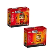 LEGO 樂高   積木 BrickHeadz 舞龍人40354舞獅人40540 雙套組
