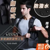 🏆【清SALE】隱藏式多收納防盜特工包(現貨附發票)特工包/防盜包 /隨身包/多工能包/背心背包/背心包