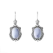 【Georg Jensen 喬治傑生】2025 HERITAGE 耳環(氧化純銀 瑪瑙)
