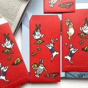 現貨 兔飛猛進 紅包袋 利是封 3入