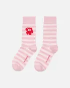 【Marimekko】Kasvaa Tasaraita Unikko 條紋襪子