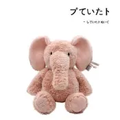 日本labellabel正版粉色大號大象公仔玩偶娃娃陪睡覺安撫毛絨玩
