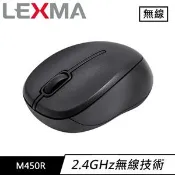 【良興購物網】LEXMA 雷馬 M450R 無線光學滑鼠 黑