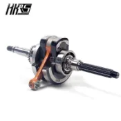可開發票🐲HKRS斧型曲軸300條13肖15P鍛造連桿福喜100酷奇巧格RSZ鬼火改裝件