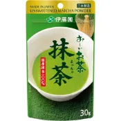 (店+)【伊藤園】伊藤園 Oi Ocha 日本國產抹茶粉30g/茉莉花茶粉32g 烘焙用 日本製