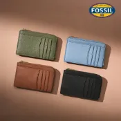 【FOSSIL 官方旗艦館】Jori 真皮卡片零錢包 (多色可選)