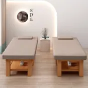 美容實木加寬加大泰式美容院 按摩床 推拿床 美容床 刺青床 復健床 推拿床 整脊床 指壓床 理疗床 行动按摩床 美睫床