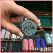 🔥熱銷新款 皇冠籌碼 籌碼 遊戲籌碼 麻將籌碼 籌碼幣 骷髏款雙麵設計德州撲克陶瓷籌碼39/43mm德撲麻將籌碼幣